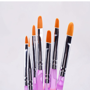 Private Label Acrylic UV Gel Nail Art Painting Brush